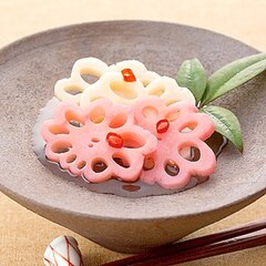 寿司酢で簡単 うっすらピンクの花れんこん レシピ 作り方 By アルビン1006 楽天レシピ 寿司酢で簡単 うっすらピンクの花れんこん レシピ 作り方 By アルビン1006 楽天レシピ